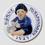 1927 Aluminia Child Welfare plate