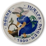 1930 Aluminia Child Welfare plate
