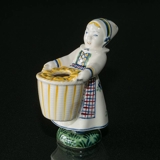 Kusine Amager, 1943, Aluminia Børnehjælpsdagsfigur nr, 2284