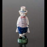 Farmer boy, Hans 1948 1948, Aluminia Children´s Day figurine no. 2547