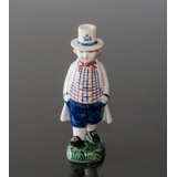 Farmer boy, Hans 1948 1948, Aluminia Children´s Day figurine no. 2547