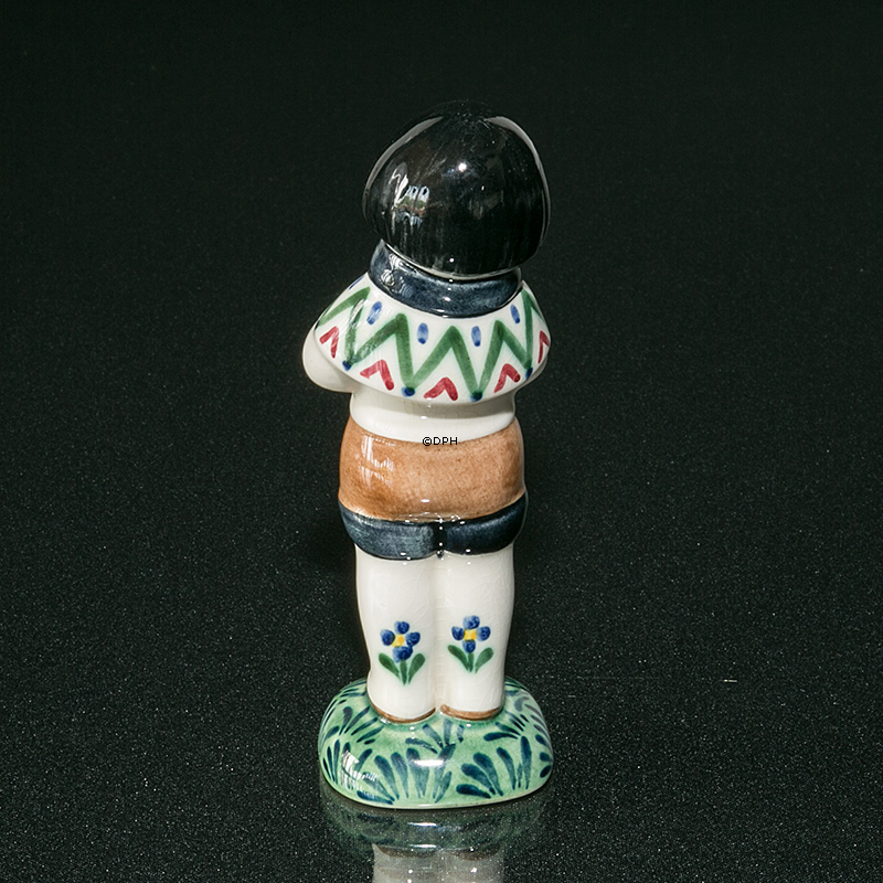 Grønlænderpige, 1959, Aluminia Børnehjælpsdagsfigur nr, 2849