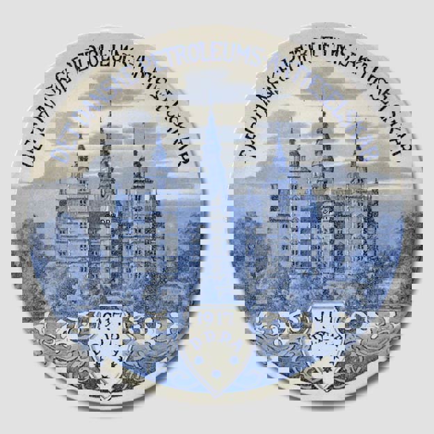 1917 Aluminia Petroleums platte