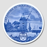 1934 Aluminia petroleum plate