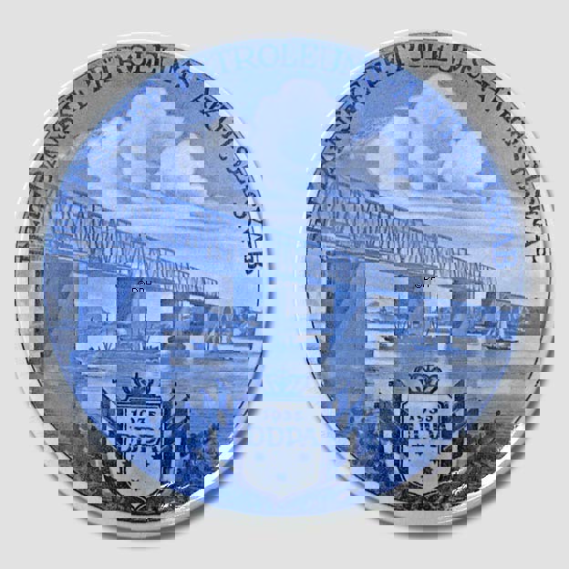1935 Aluminia petroleums platte