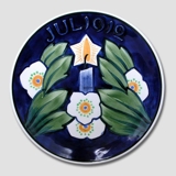 1912 Juleplatte Aluminia Lille