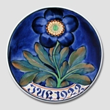 1922 Christmas plate Aluminia Small