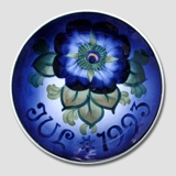 1923 Christmas plate Aluminia Small