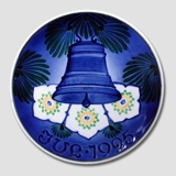 1925 Christmas plate Aluminia Small