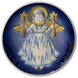 1932 Christmas plate Aluminia Small