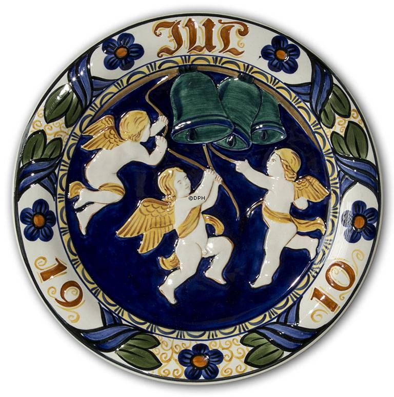 1910 Juleplatte Aluminia Stor