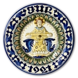 1921 Juleplatte Aluminia Stor