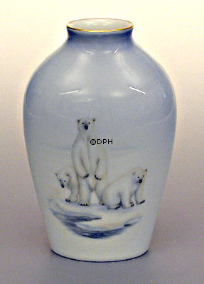 Vase med Isbjørne, Bing & Grøndahl nr. 11313-5239