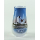 Vase mit Kirche, Bing & Gröndahl Nr. 1302-6210