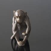 Lille abe med skildpadde, Filosoffen, Bing & Grøndahl figur