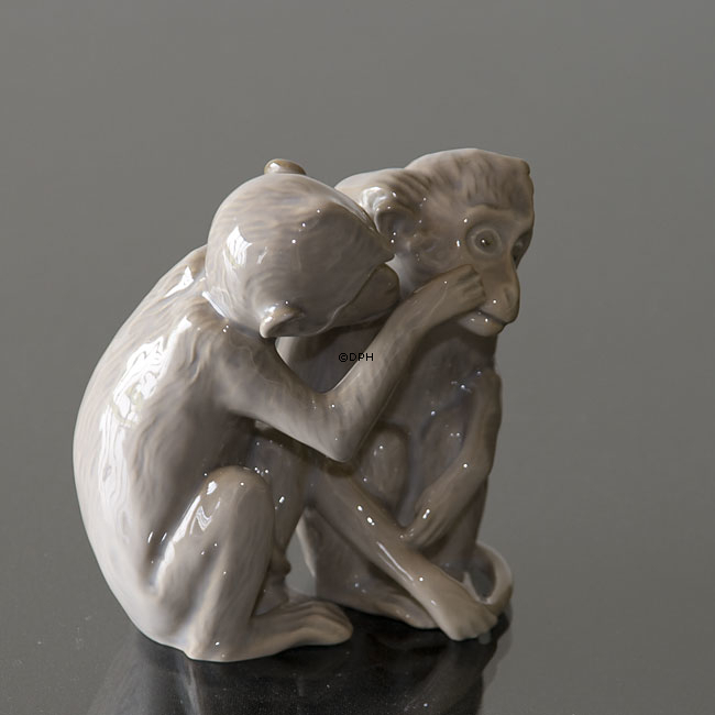 Lille Abegruppe, Bing & Grøndahl figur nr. 1524