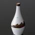Vase med brun dekoration, Bing & Grondahl nr. 158-5008 | Nr. B158-5008 | DPH Trading