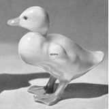 Ælling 11cm, Bing & Grøndahl fugle figur nr. 1589