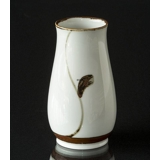 Vase with brown decoration Laburnum, Bing & Grondahl No. 159-5210