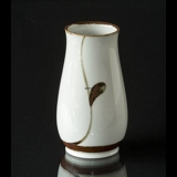 Vase mit brauner Dekoration Goldregen, Bing & Gröndahl Nr. 159-5210