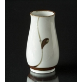 Vase mit brauner Dekoration Goldregen, Bing & Gröndahl Nr. 159-5210