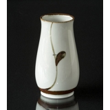 Vase with brown decoration Laburnum, Bing & Grondahl No. 159-5210