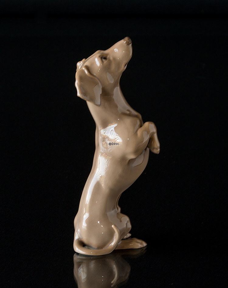 Gravhund, Bing & Grøndahl hunde figur nr. 1603