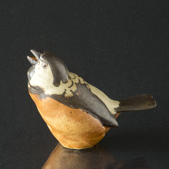 Spurv, Bing & Grøndahl stentøjsfigur af fugl nr. 1607