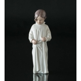 Good morning, Mama, Girl in nightgown, Bing & Grondahl figurine no. 1021408 / 1624