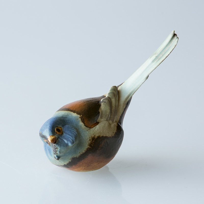 Optimist, Bing & Grøndahl stentøjsfigur af mejse nr. 1633