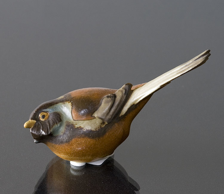 Optimist, Bing & Grøndahl stentøjsfigur af mejse nr. 1633