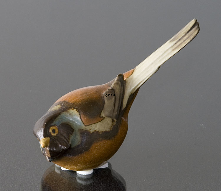 Optimist, Bing & Grøndahl stentøjsfigur af mejse nr. 1633