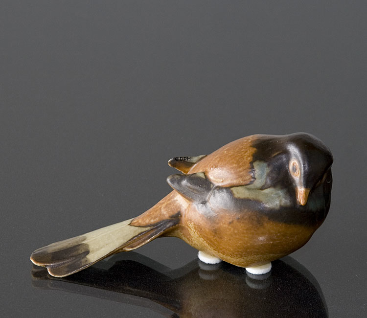 Pessimist, Bing & Grøndahl stentøjsfigur af mejse nr. 1635