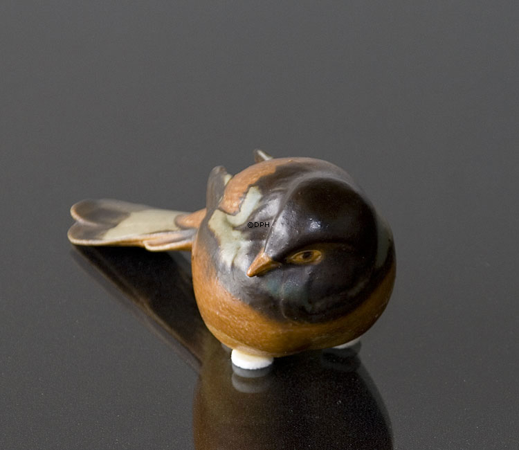 Pessimist, Bing & Grøndahl stentøjsfigur af mejse nr. 1635