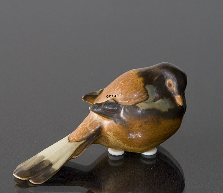 Pessimist, Bing & Grøndahl stentøjsfigur af mejse nr. 1635