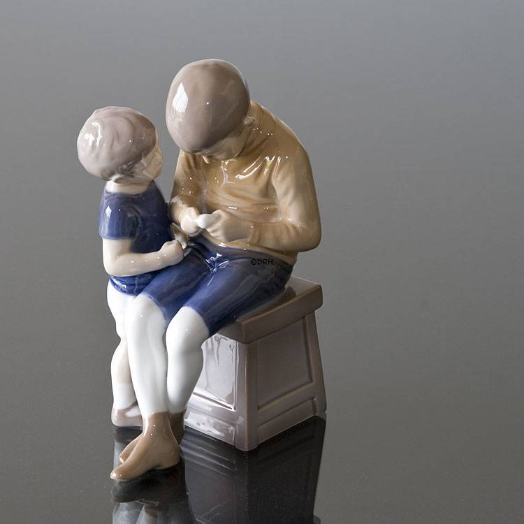 Tom og Willy, Børn, brødre figur, Bing & Grøndahl figur nr. 1648