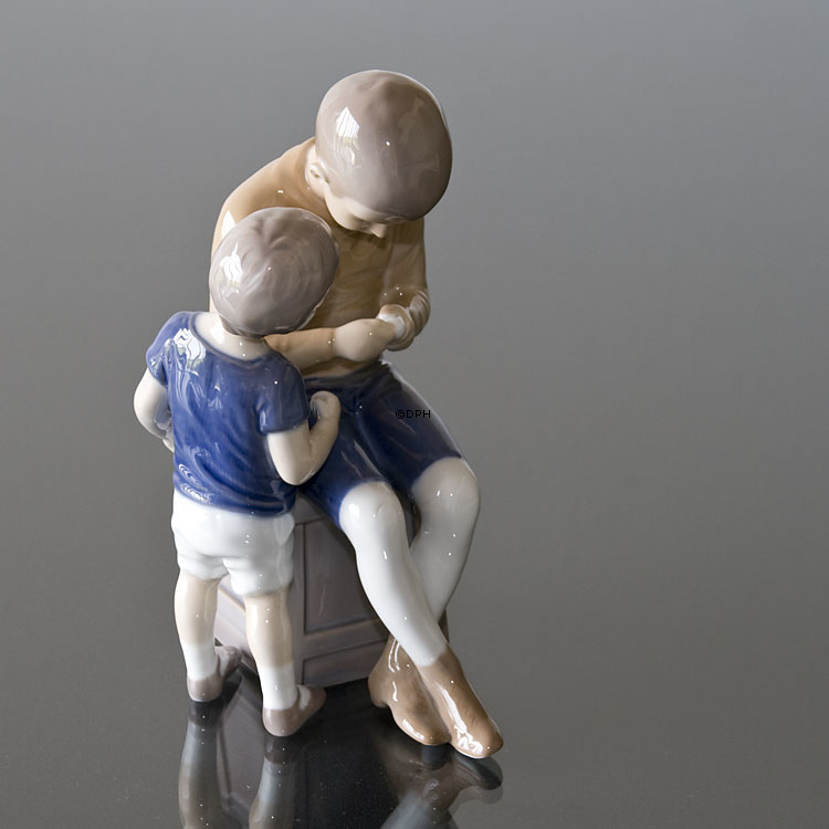 Tom og Willy, Børn, brødre figur, Bing & Grøndahl figur nr. 1648