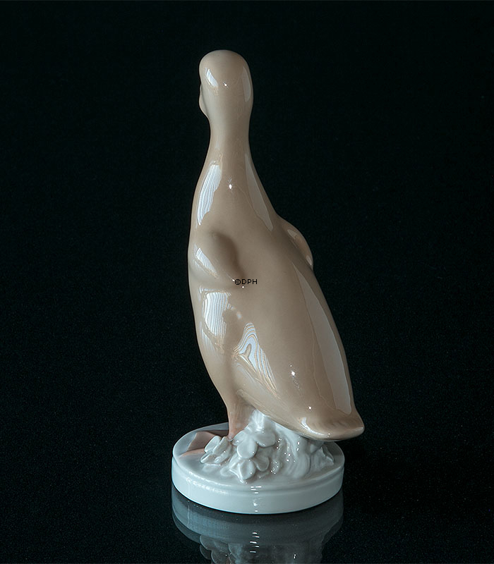 Ælling 16cm, Bing & Grøndahl fugle figur nr. 1665