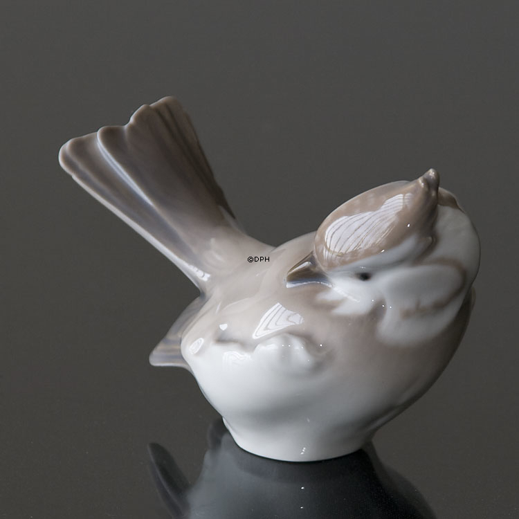 Topmejse, Bing & Grøndahl fugle figur nr. 1675