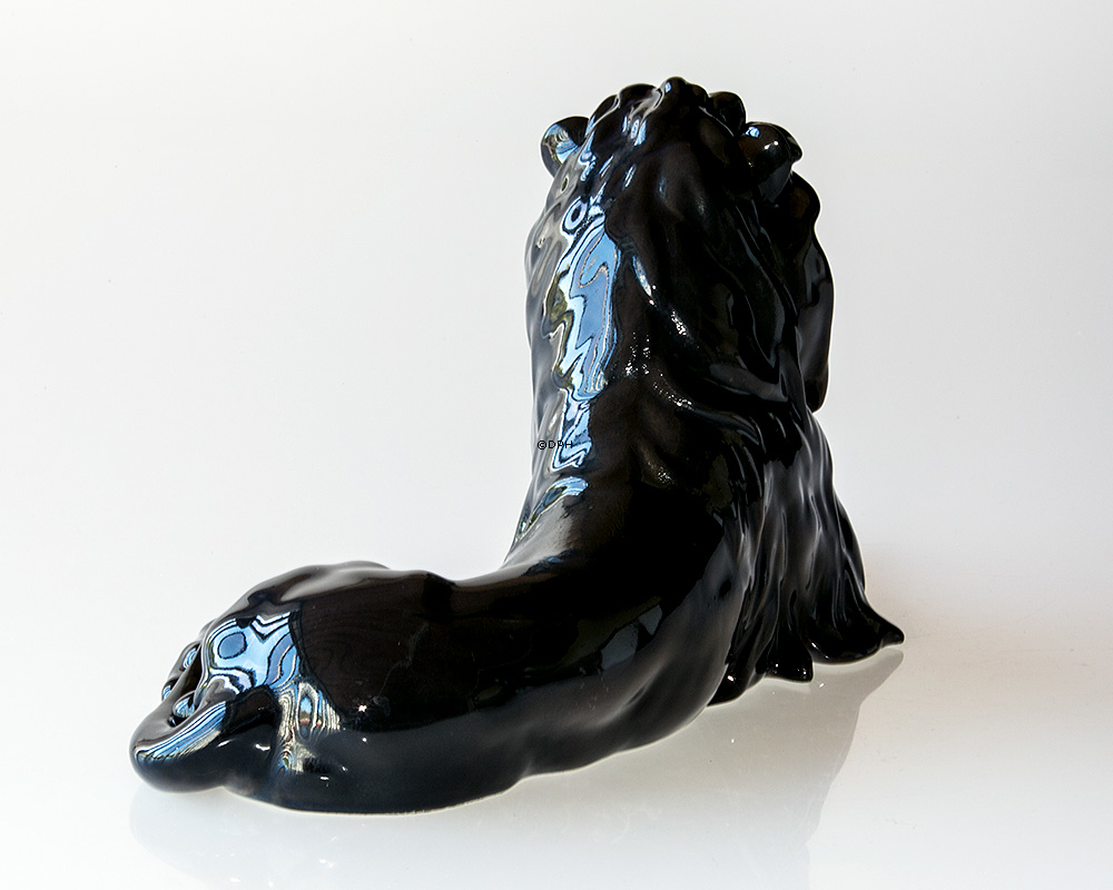 Sort Løve UNICA, Bing & Grøndahl figur nr. 1677