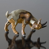 Goat Butting, Bing & grondahl stoneware figurine no. 1699