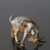 Goat Butting, Bing & grondahl stoneware figurine no. 1699