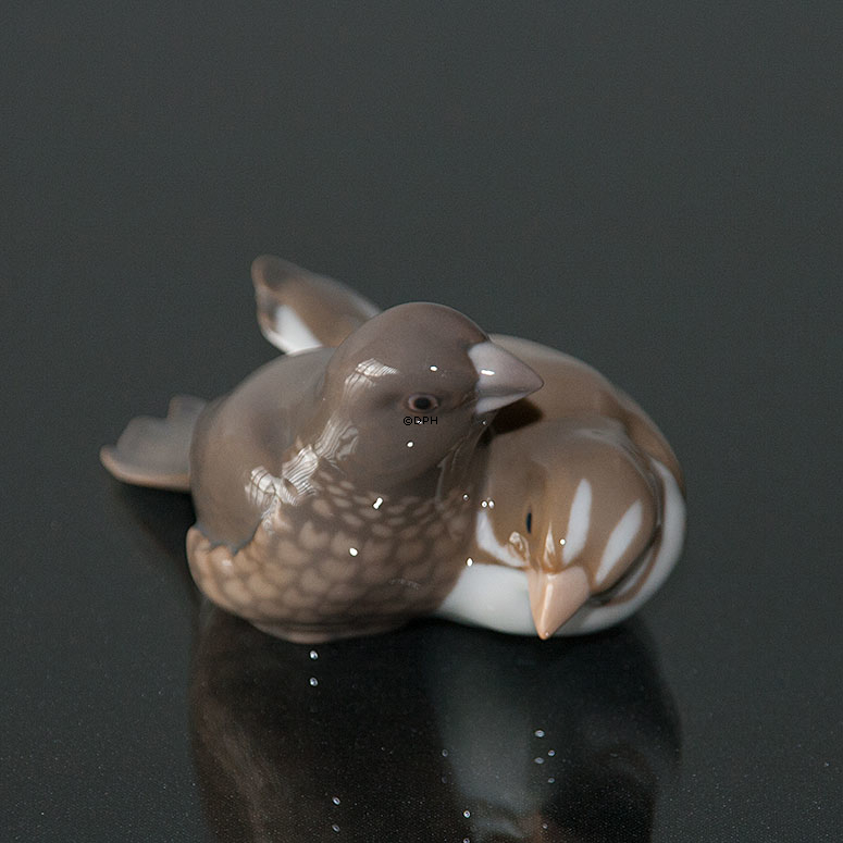 Mågefinkegruppe, Bing & Grøndahl fugle figur nr. 1708