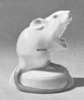 Mus 7,5cm, Bing & Grøndahl figur Nr. 1718