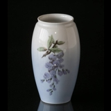 Vase mit Glyzinien 14cm, Bing & Gröndahl Nr. 172-5254