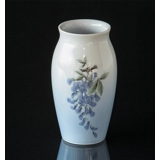 Vase med Blåregn 12cm, Bing & Grøndahl nr. 172-5255