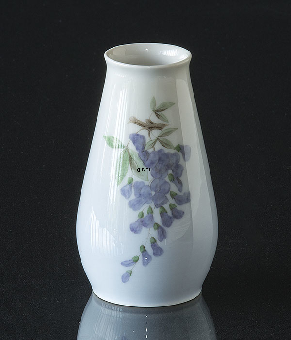 Vase med Blåregn 12cm, Bing & Grøndahl nr. 172-5256