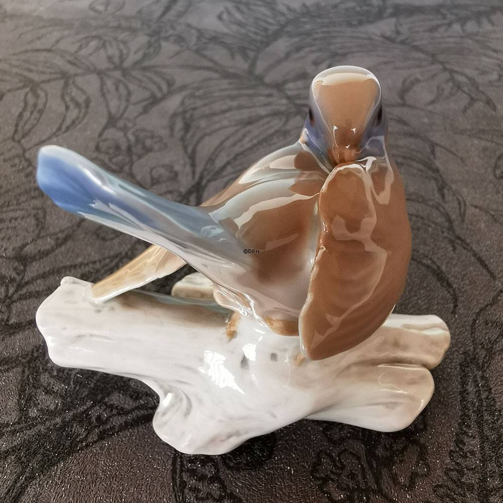 Sovende astrild/Finke, Bing & Grøndahl fuglefigur nr. 1771 (sjælden)