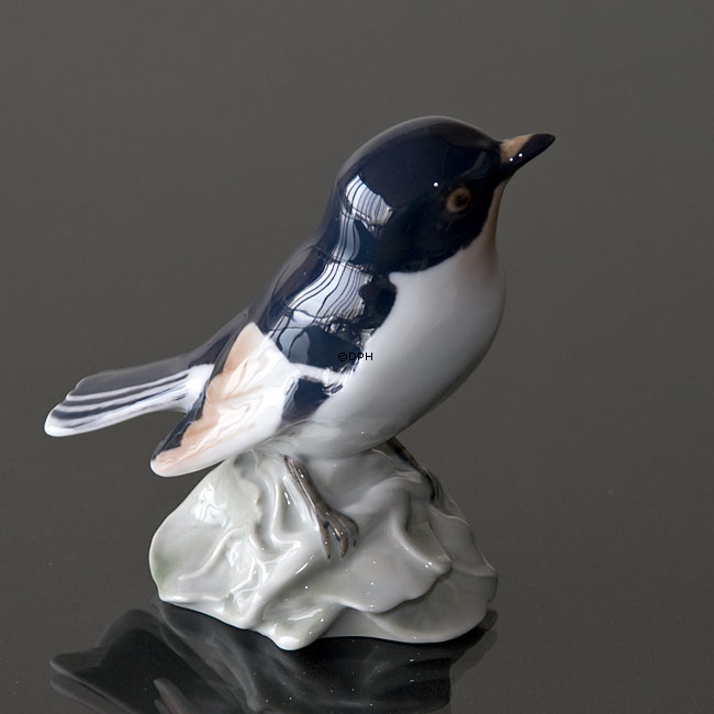 Fluesnapper, Bing & Grøndahl fugle figur nr. 1776