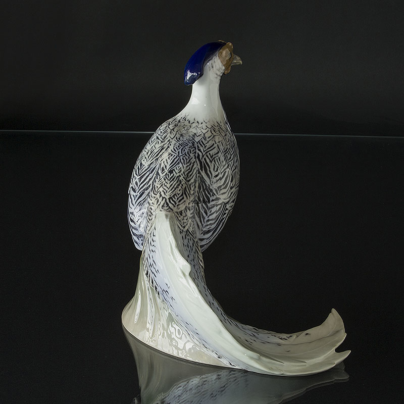 Sølvfasan, Bing & Grøndahl fugle figur nr. 1784